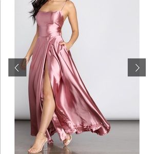 Maybe satin gown